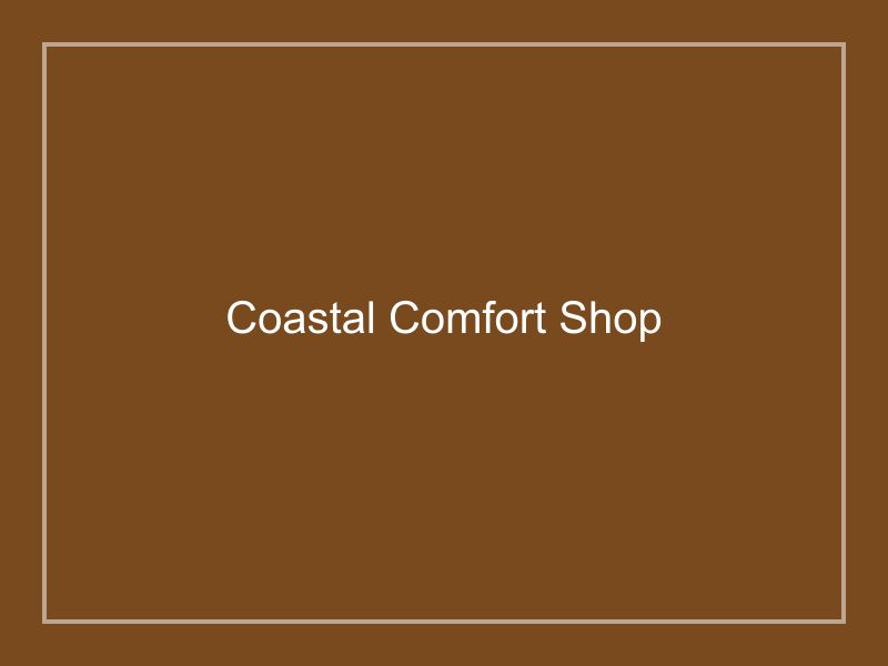 The Coastal Comfort Plumbing and Air shop front on Gulf Grove Ave